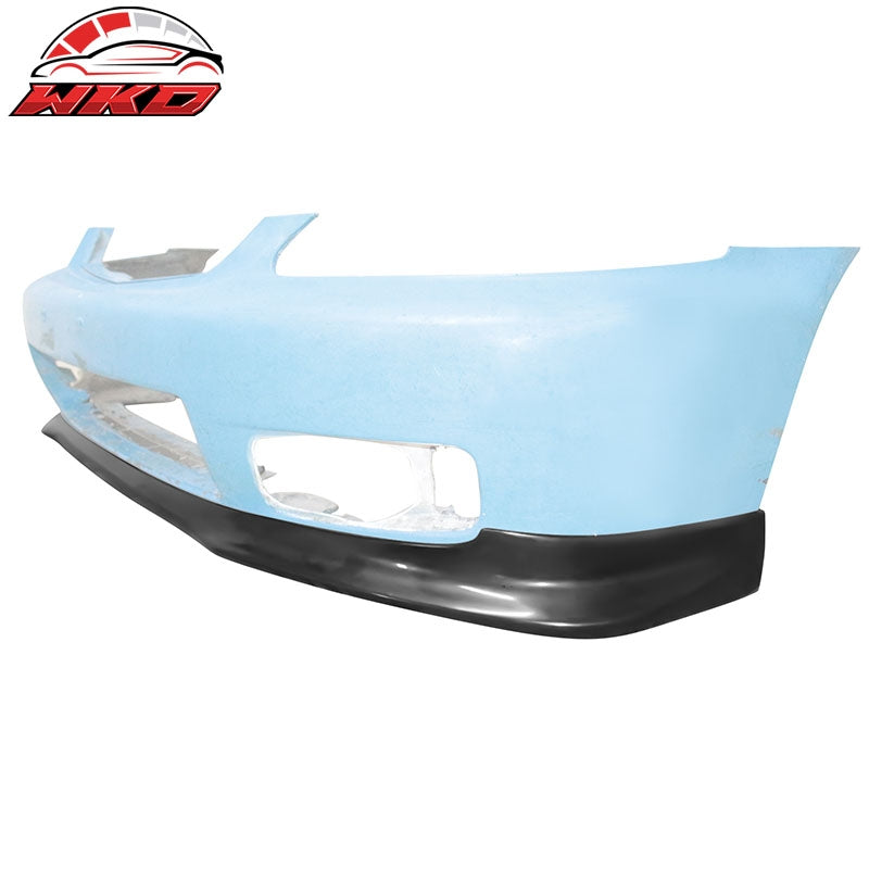 Fits 99-00 Honda Civic EK EVO Style Front Bumper Lip Spoiler Splitter Chin PU