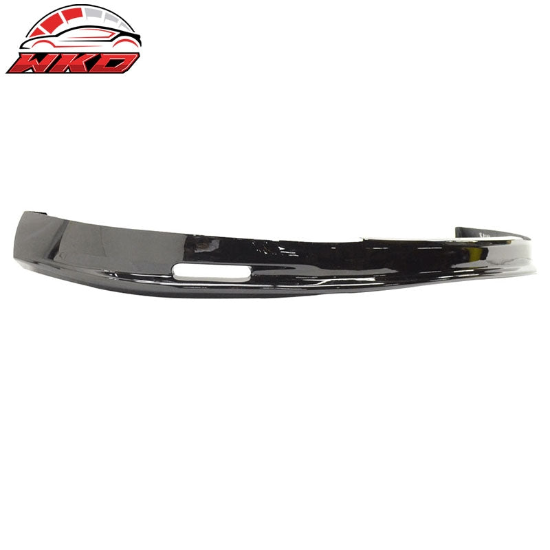 Fits 99-00 Honda Civic EK Mugen Front Bumper Lip PU Painted Black