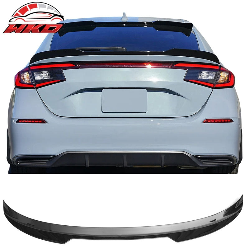 Wholesale 22-26 Honda Civic FL Type R Hatchback V Style Trunk Spoiler Gloss Black ABS