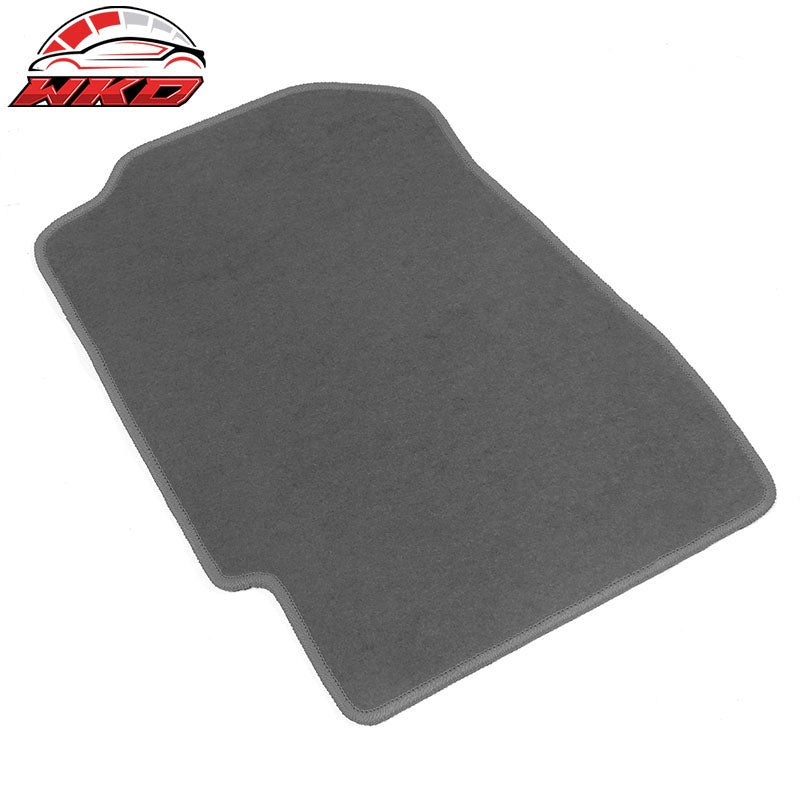 Fits 92-95 Honda Civic Car Floor Mats Liner Nylon 1st 2nd Row Gray Carpets 4PC