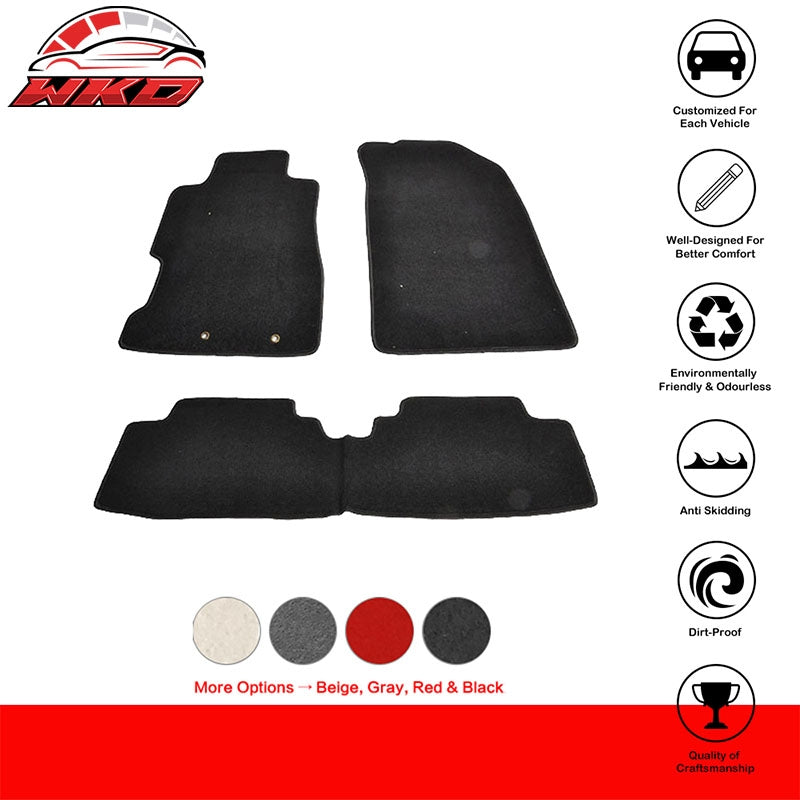 Fits 01-05 Honda Civic Car Floor Mats Front & Rear