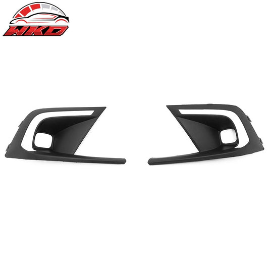 Wholesale 22-24 Honda Civic Foglight Covers W/ LED Switchback Turn Signal Matte Black - Wikond Auto