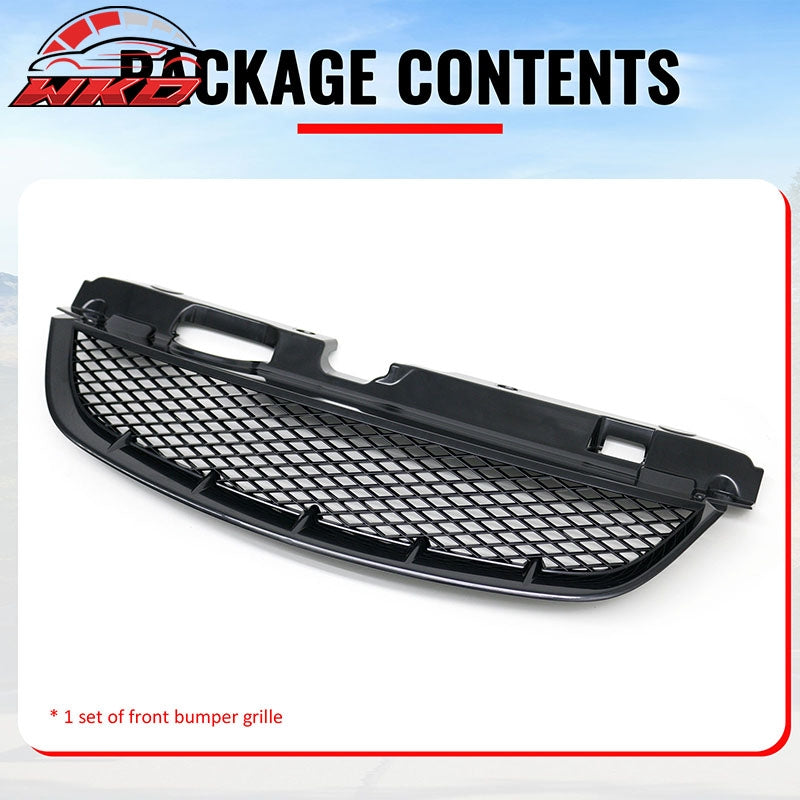 Wholesale 04-05 Honda Civic Front Bumper Hood Grille Mesh Upper Grill Assembly Kit - Wikond Auto