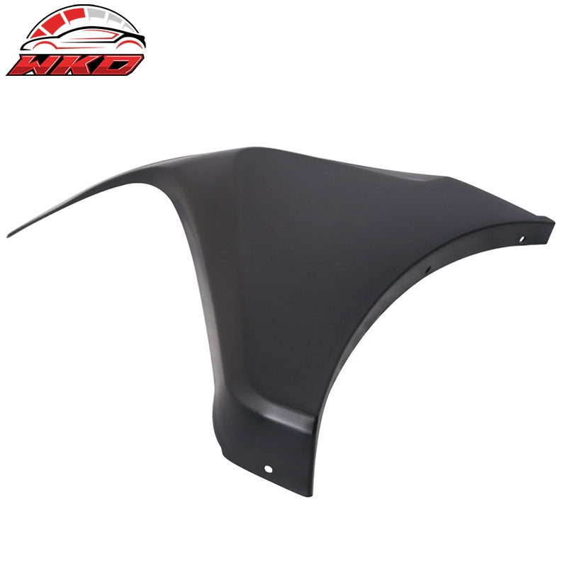 Fits 16-18 Honda Civic HFP Style Front Bumper Lip Splitter Side Corner Apron PP
