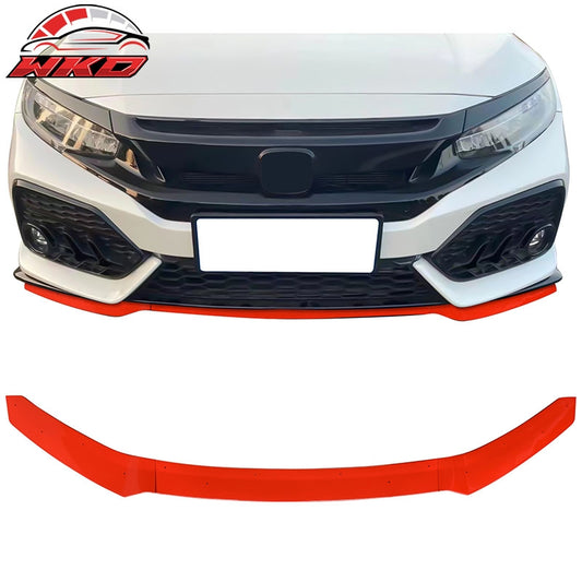 Wholesale 17-21 Honda Civic Hatchback & Si HFP Style Front Bumper Lip Spoiler PP 3PCS
