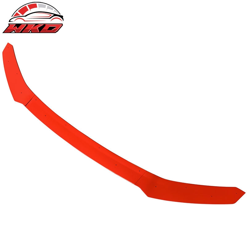 Fits 17-21 Honda Civic Hatchback & Si HFP Style Front Bumper Lip Spoiler PP 3PCS