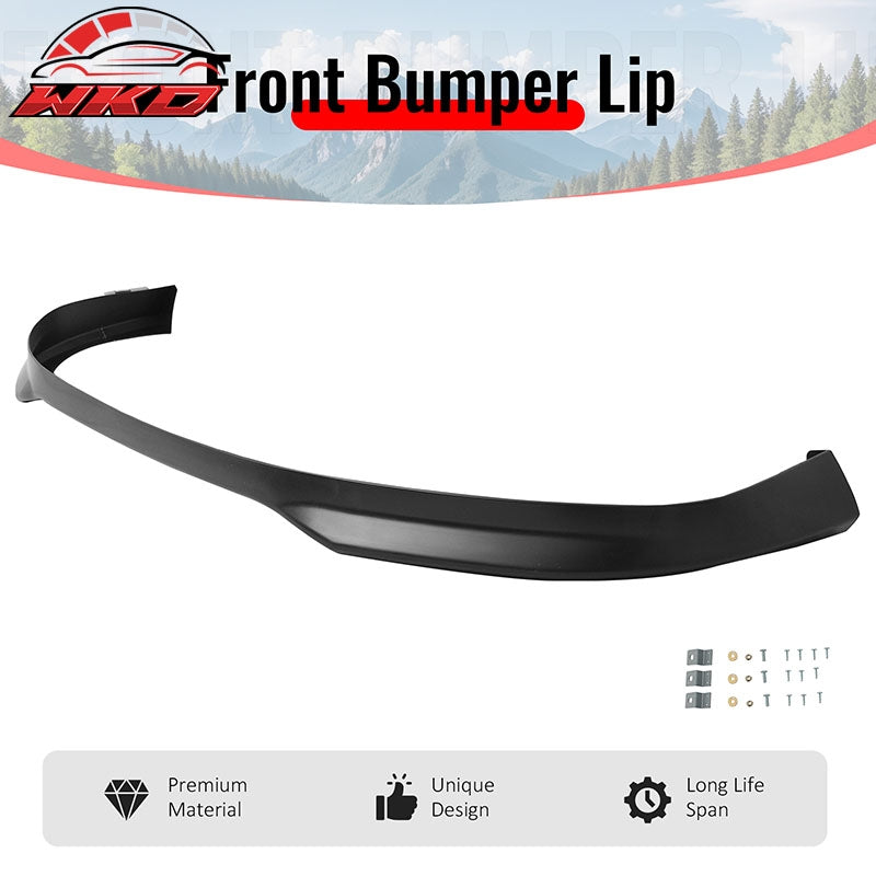 Fits 96-98 Honda Civic JDM Type R Style Front Bumper Lip Spoiler Unpainted PP