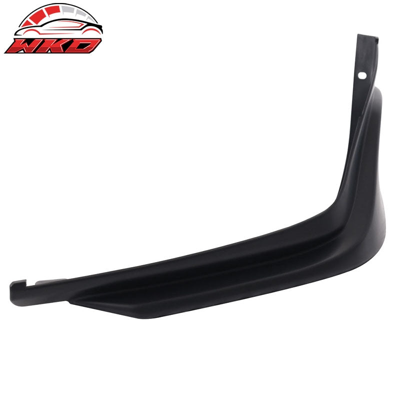 Fit 16-18 Honda Civic MD Style Front Bumper Lip Splitter Side Corner Apron PP