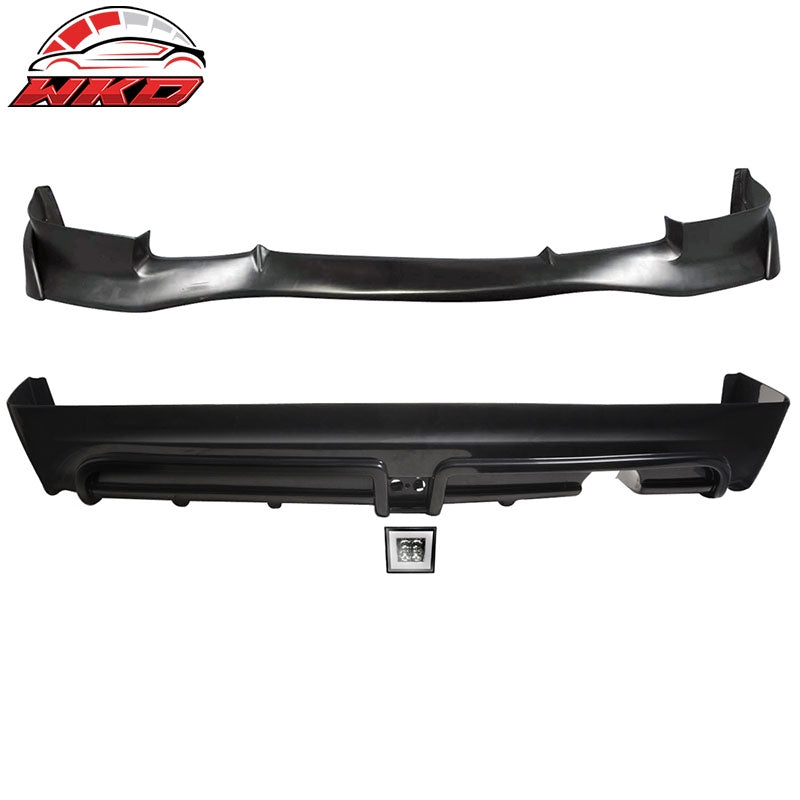 Wholesale 06-08 Honda Civic MUG Si Style Front Lip Rear Lip w/ Clear 3rd Brake Light