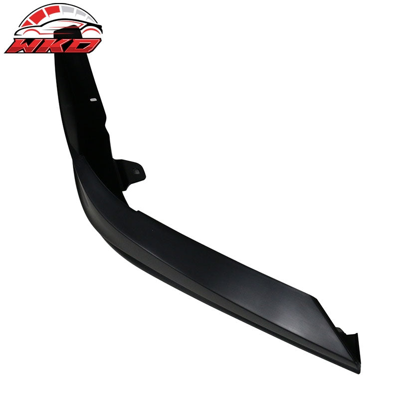 Fits 19-21 Honda Civic Modulo Style Front Bumper Lip Side Apron Unpainted PP 2PC