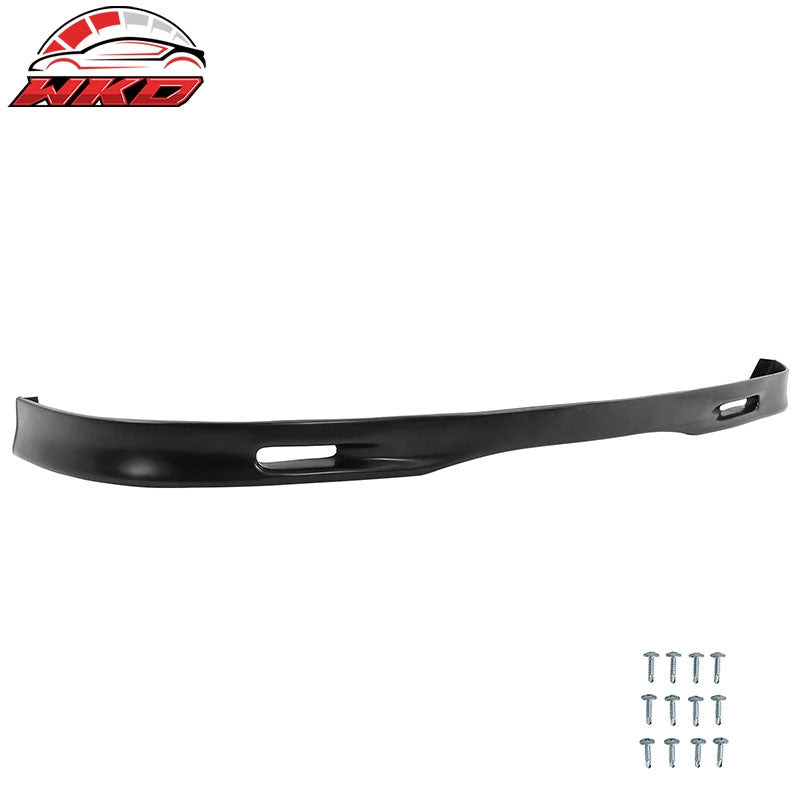 Fits 99-00 Honda Civic SP Style Front Bumper Lip Spoiler Splitter Unpainted PU