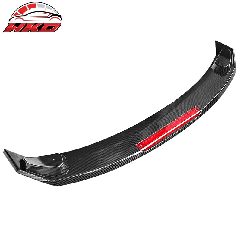 Fits 22-26 Honda Civic Sedan 4Dr MD Style Trunk Spoiler ABS Carbon Fiber Print