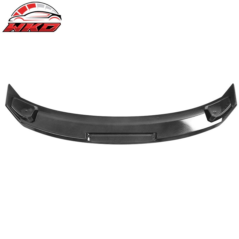 Fits 22-26 Honda Civic Sedan 4Dr MD Style Trunk Spoiler ABS Carbon Fiber Print