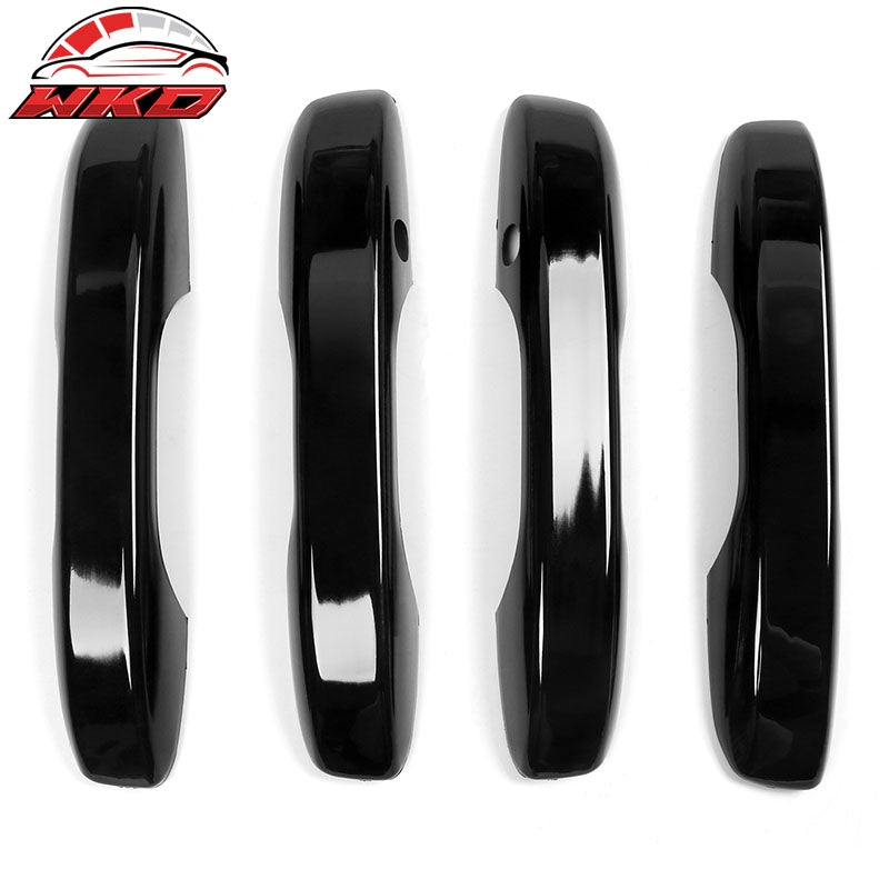 Fits 22-26 Honda Civic Sedan Hatchback Gloss Black Door Handle & Bowl Trim Cover