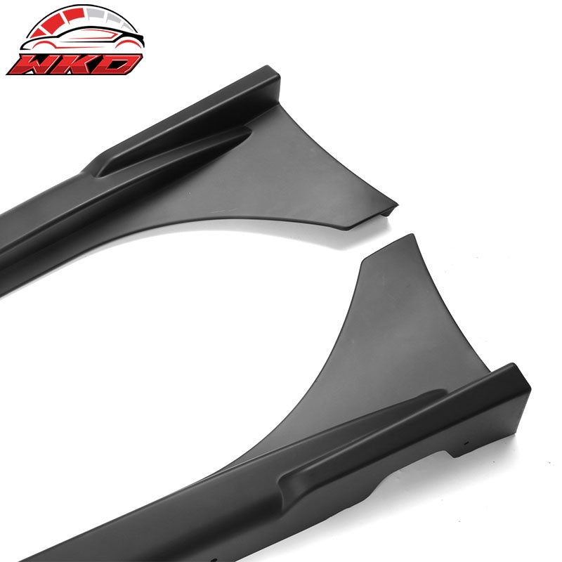 Fits 22-26 Honda Civic Sedan Hatchback Mugen Side Skirts Extensions Unpainted PP