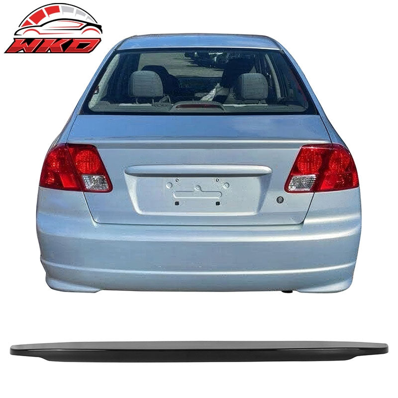 Wholesale 01-05 Honda Civic Sedan OE Style Trunk Spoiler Rear Wing Gloss Black ABS