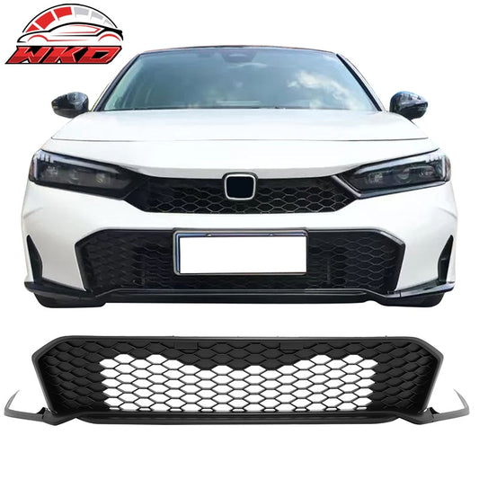Wholesale 25-26 Honda Civic Type R Style Front Bumper Lower Grille ABS Matte Black - Wikond Auto