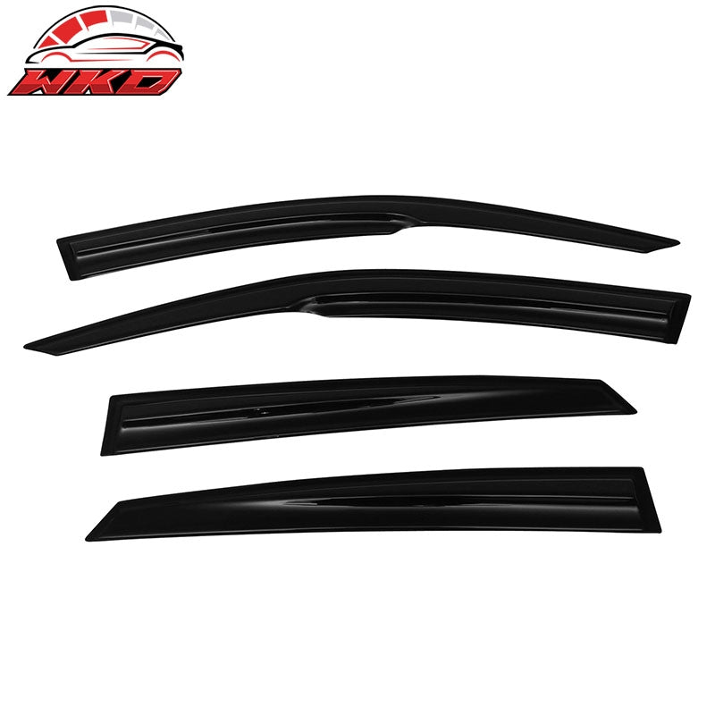 Wholesale 16-21 Honda Civic Sedan Mugen Style Tape on Window Visors Deflectors 4PCS