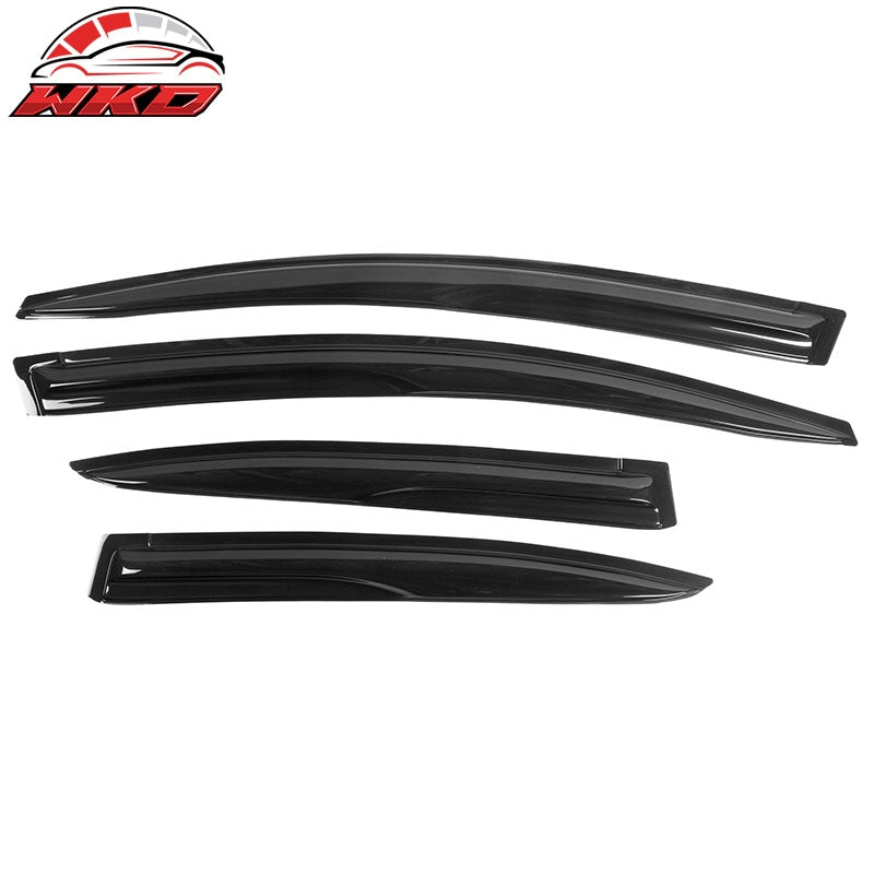Wholesale 12-15 Honda Civic Sedan Mugen Style Window Visors Acrylic Rain Guards 4Pcs