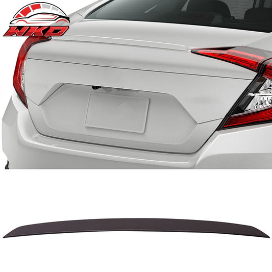 Wholesale 16-21 Honda Civic X 4Dr Sedan OE Style Rear Trunk Spoiler Lip ABS Unpainted
