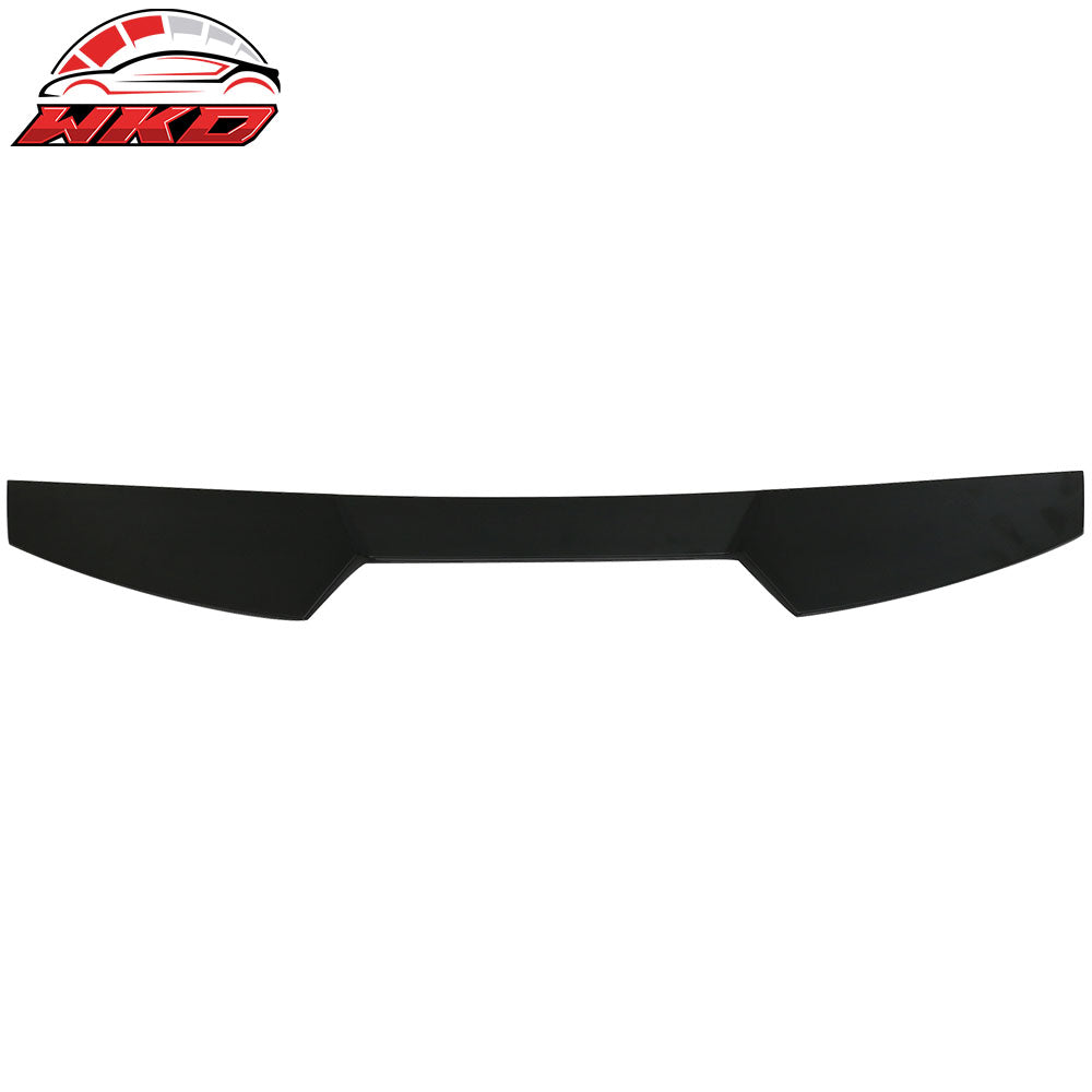Fits 16-21 Honda Civic 10th Gen Sedan V Style Rear Roof Window Spoiler Unpainted