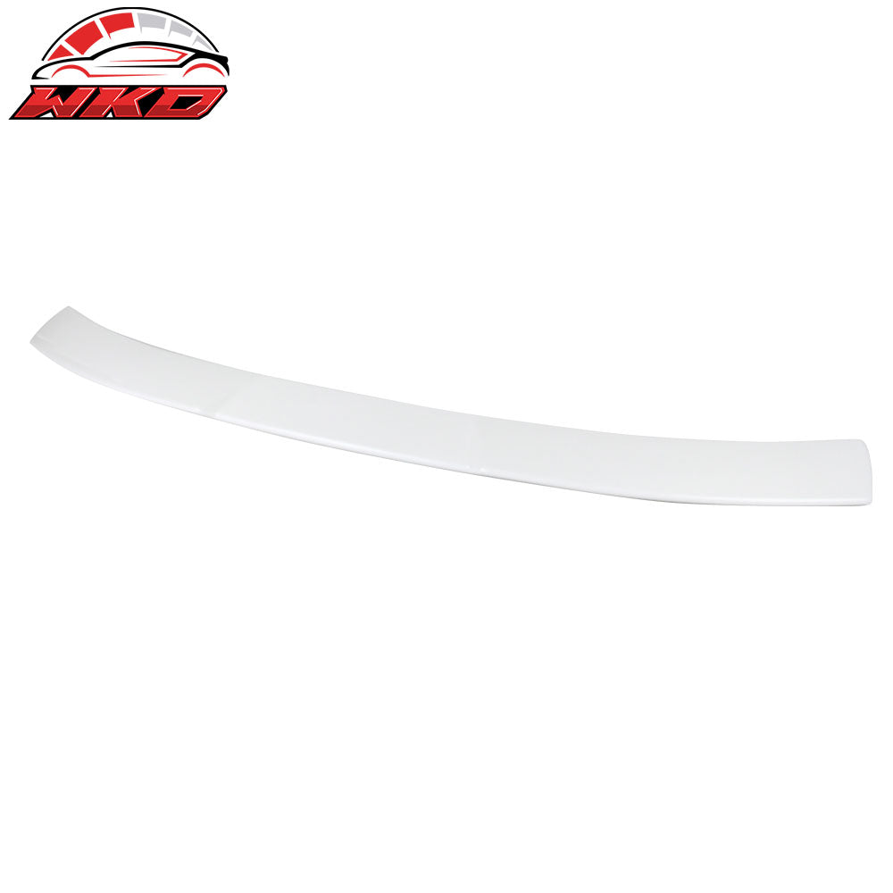 Fits 16-21 Honda Civic 10th Gen Sedan V Style Roof Spoiler Painted #NH788P White