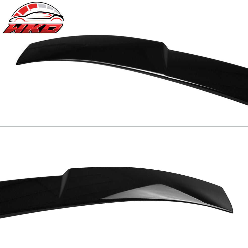 Fits 16-21 Honda Civic Sedan IKON Style Roof Spoiler ABS #NH547 Berlina Black