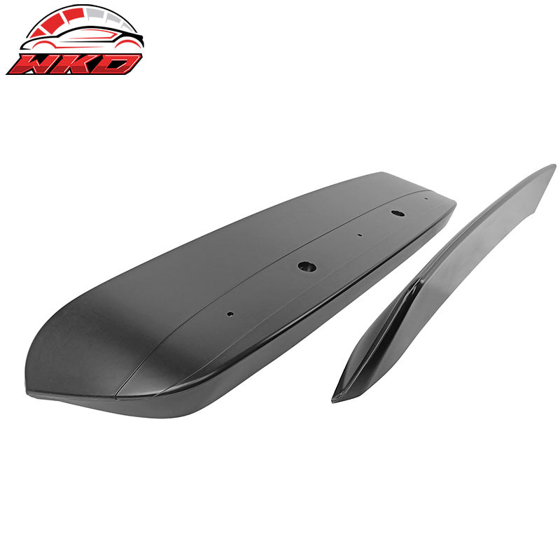 Fits 96-00 Honda Civic Hatchback BYS Styl Duckbill Roof Spoilere Unpainted ABS