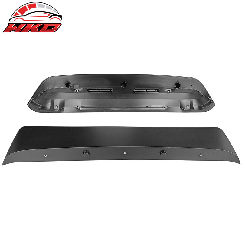 Fits 96-00 Honda Civic Hatchback BYS Styl Duckbill Roof Spoilere Unpainted ABS