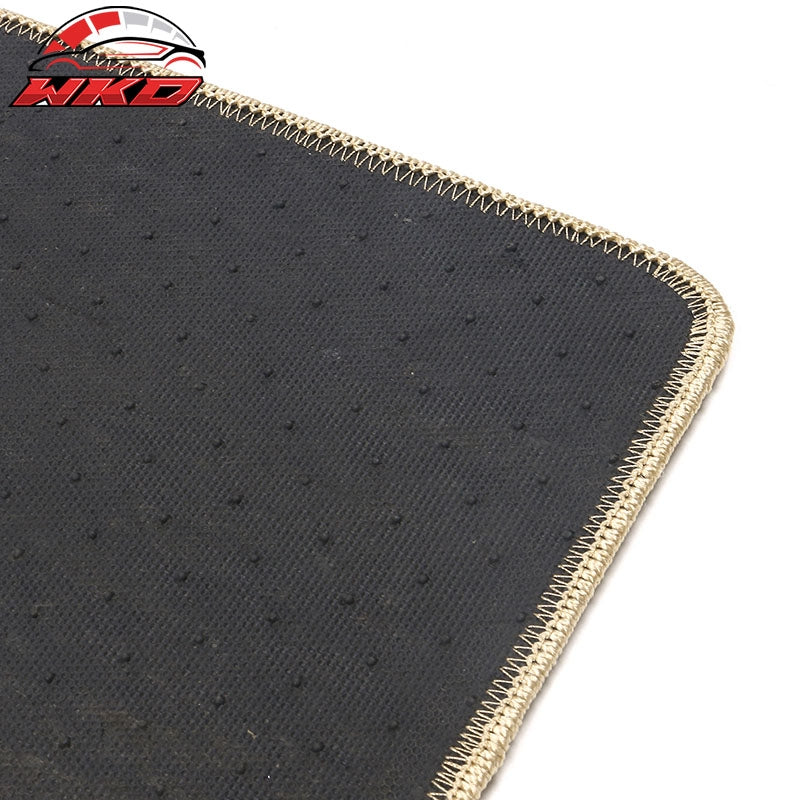 Fits 15-20 Honda Fit 4DR Floor Mats Liner Front Rear Nylon Beige Carpets 4PCS