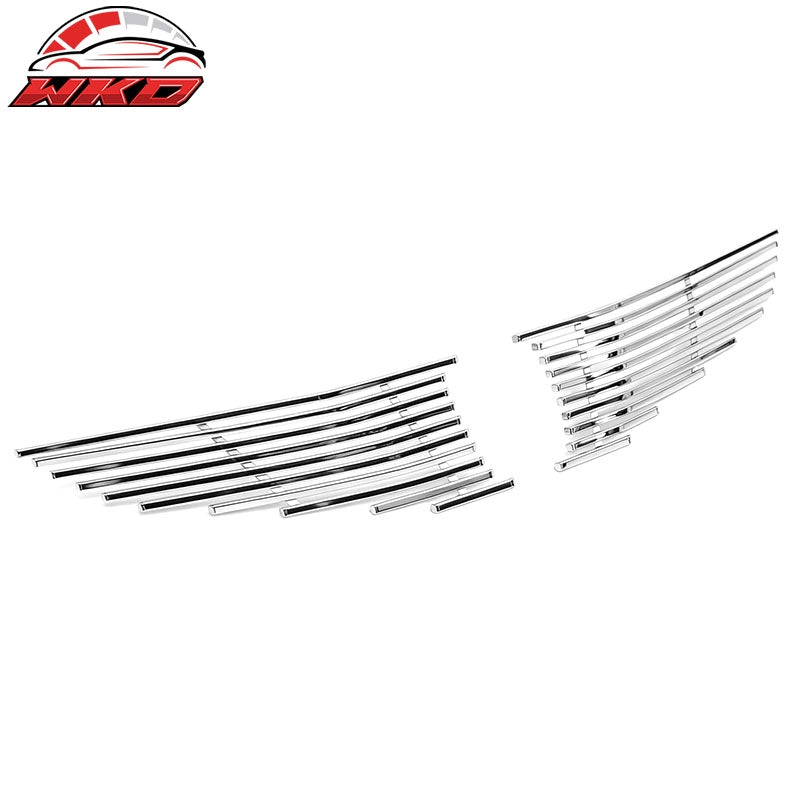 For 09-11 Honda Fit Chrome Billet Style Front Grille Stainless Steel Replacement