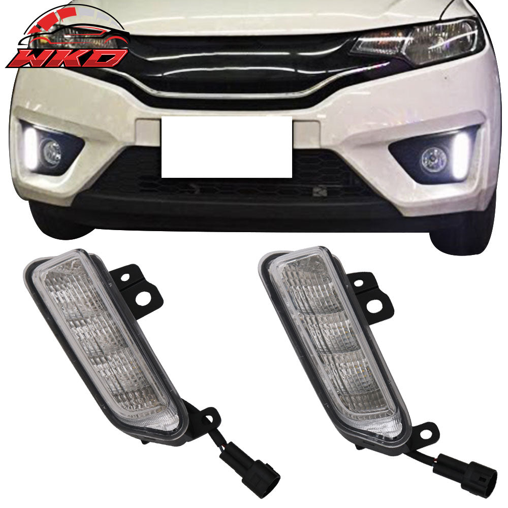 Fits 15-16 Honda Fit Jazz GK5 LED Daytime Running Light US Model DRL Fog Lamp