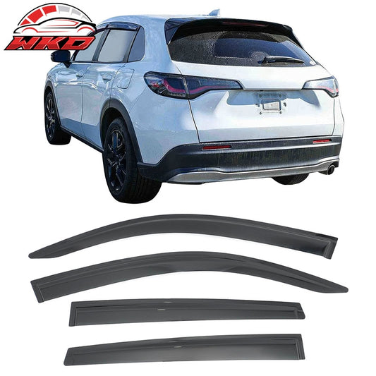 Wholesale 23-26 Honda HR-V Window Visors Smoke Acrylic Side Door Rain Shade 4PCS Set - Wikond Auto