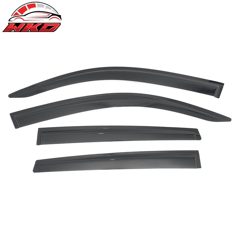 Wholesale 23-26 Honda HR-V Window Visors Smoke Acrylic Side Door Rain Shade 4PCS Set - Wikond Auto
