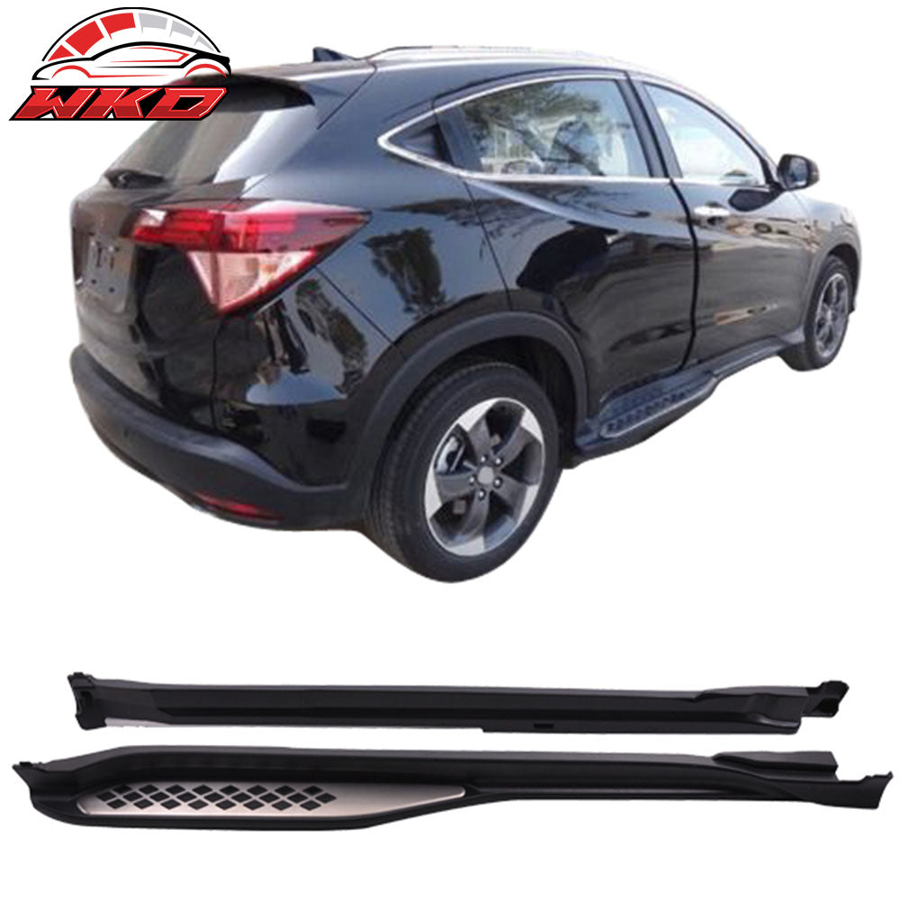 Fits 14-18 Honda Vezel HRV OE Style Running Board Side Step Bar -Aluminum
