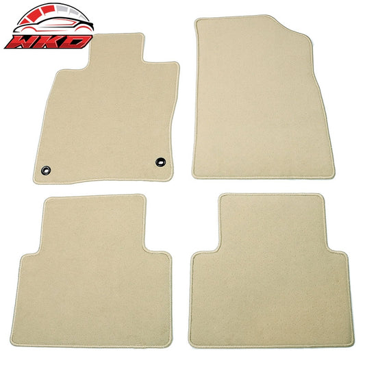 Wholesale 19-22 Honda Insight 4PCS Car Front Rear Floor Mats Liner Carpet Nylon Beige