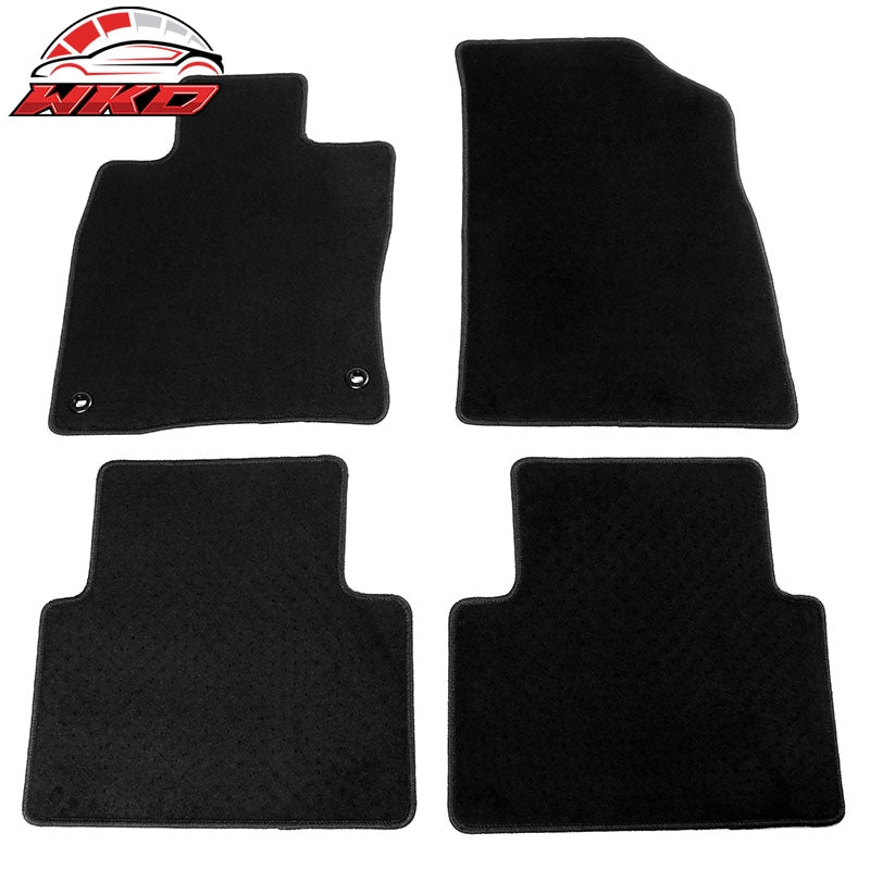 Wholesale 19-22 Honda Insight Nylon Car Floor Mats Liner Black Front Rear Carpets 4PC