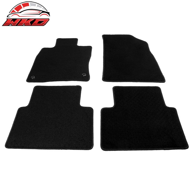 Fits 19-22 Honda Insight Nylon Car Floor Mats Liner Black Front Rear Carpets 4PC