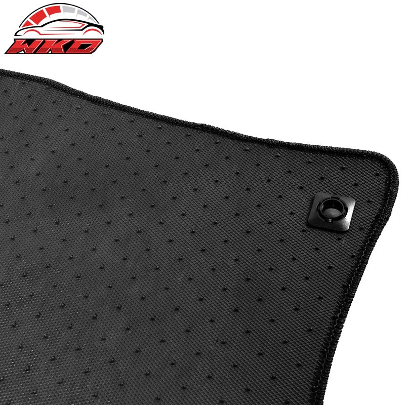 Fits 19-22 Honda Insight Nylon Car Floor Mats Liner Black Front Rear Carpets 4PC