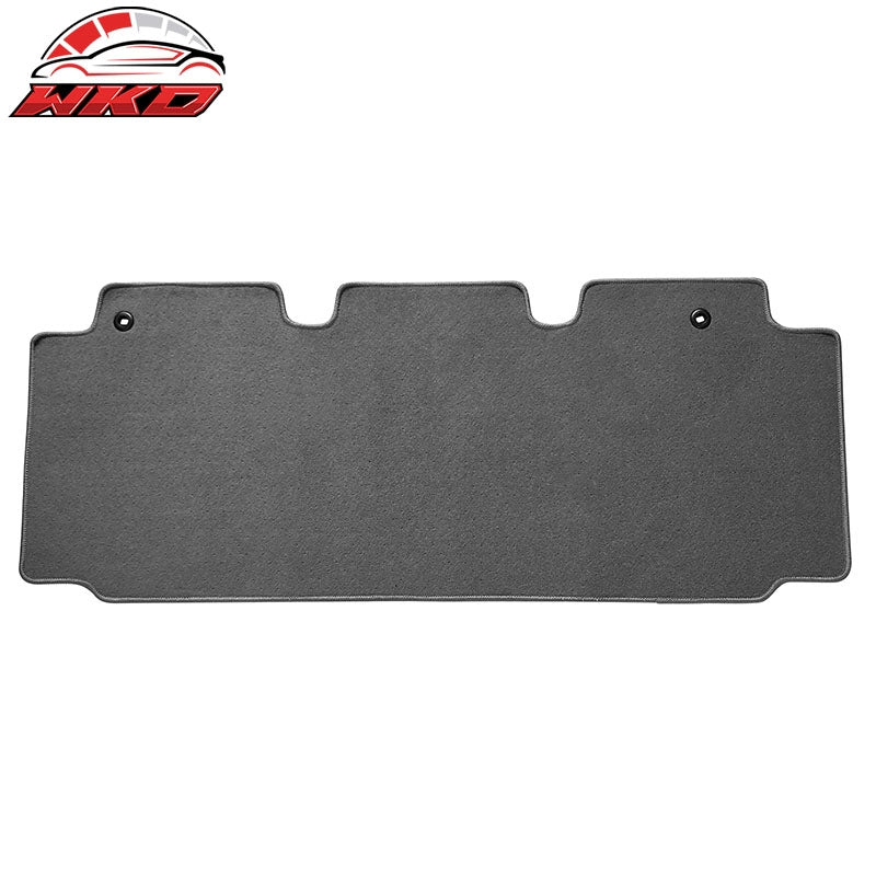 Fits 11-17 Honda Odyssey 3PCS Front Rear LH RH Car Floor Mats Carpets Nylon Grey