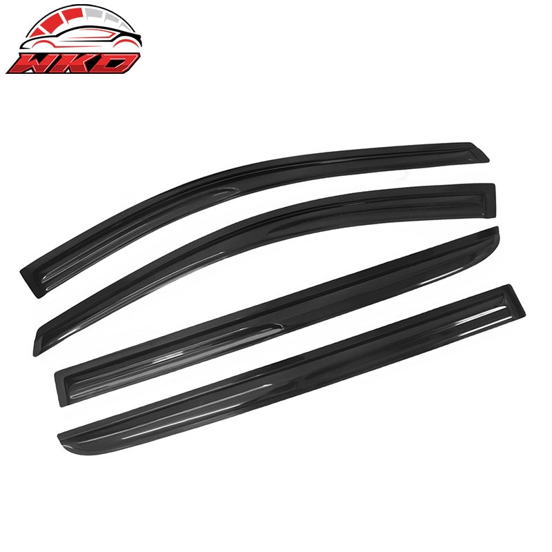 Wholesale 05-10 Honda Odyssey Mugen Window Visors Sun Rain Guard Vent Acrylic 4PCS