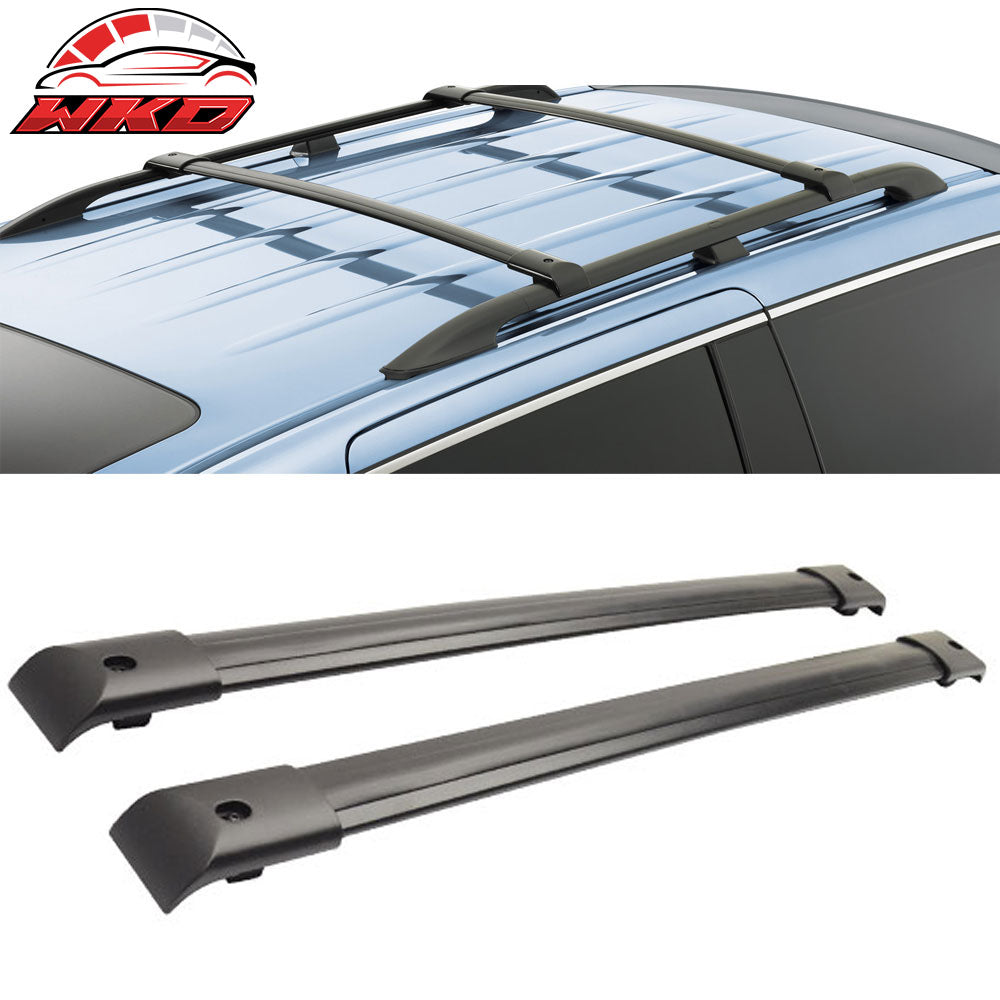 Fits 05-10 Honda Odyssey Van OE Black Top Roof Rack Cross Bar Luggage Carrier
