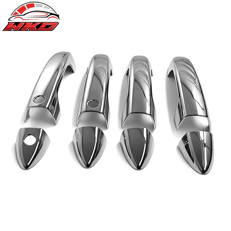 Fits 16-22 Honda Pilot ABS Door Handle Cover w/ 1 Key Hole& 2 Smart Key Cut-Out