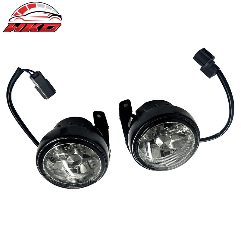 Fits 03-05 Honda Pilot Front Bumper Fog Lights Lamps W/Wiring Harness Smoke Lens