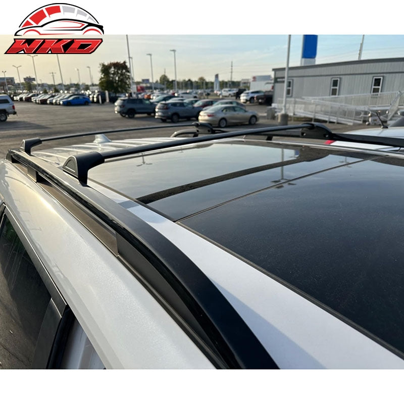 Fits 23-26 Honda Pilot OE Roof Rack Rail Luggage Carrier Cross Bars Aluminum