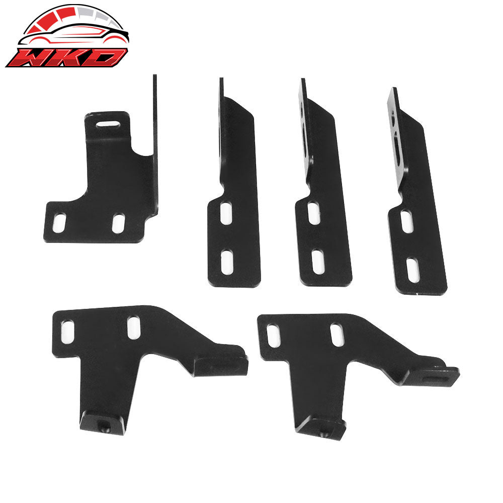 Fits 09-15 Honda Pilot V2 Style Running Boards Aluminum Side Step Bar Pair