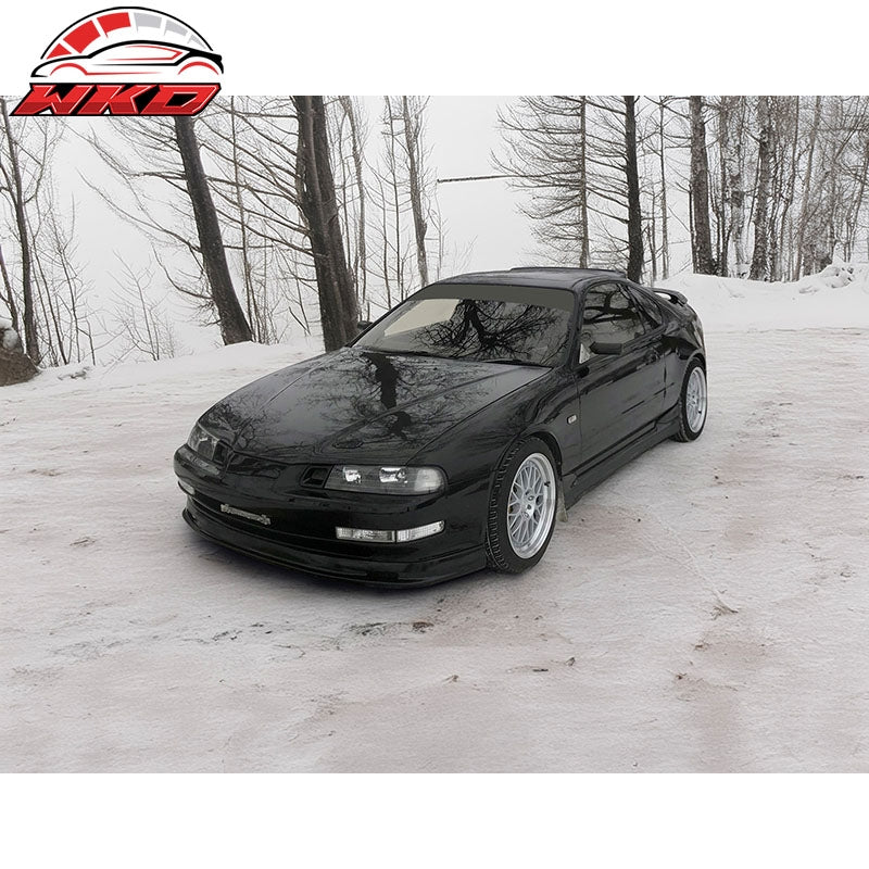 Fits 92-96 Honda Prelude Mugen Style Front Bumper Lip Spoiler Unpainted PP