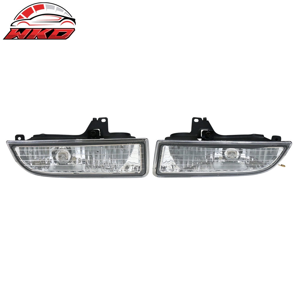Wholesale 97-01 Honda Prelude 2PCS Front Bumper Fog Lights Lamp Clear Lens W/Wiring