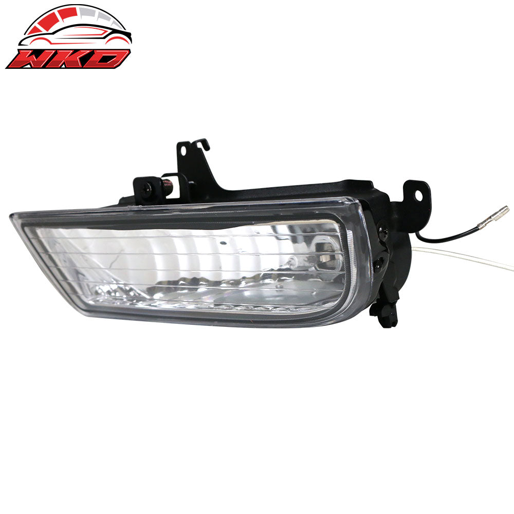 Fits 97-01 Honda Prelude 2PCS Front Bumper Fog Lights Lamp Clear Lens W/Wiring
