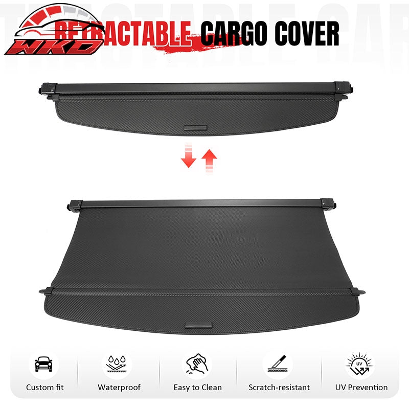 Wholesale 24-26 Honda Prologue & Chevrolet Blazer EV Cargo Cover Carbon Fiber Texture - Wikond Auto